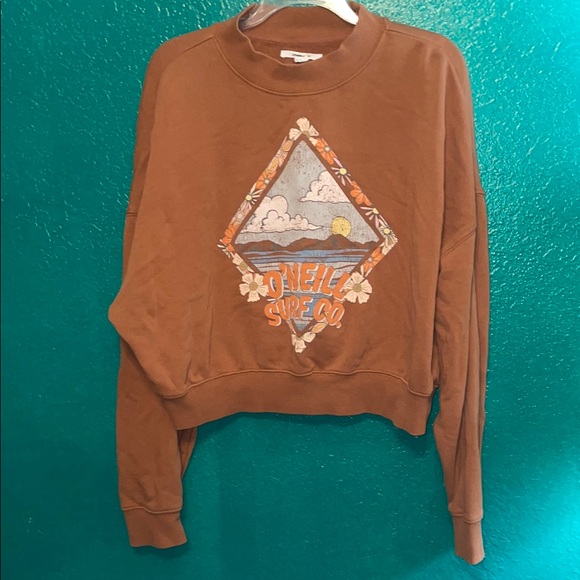 O’Neill surf co. Crop Graphic Sweatshirt - Picture 1 of 6